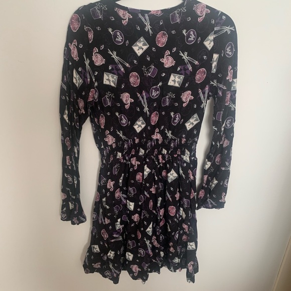 Harry Potter Potions Black Dress Bell Sleeve - Picture 2 of 5